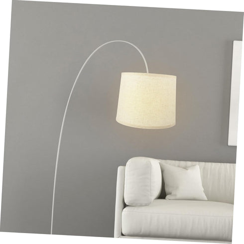 Linen Table Lamp Shade with Iron Frame - Decorative Home Lighting