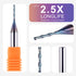 1/16 Inch 1/4 Inch SpeTool Up Cut Spial Router Bit Shank with Extra Long Life Coating CNC Router Bit Plunge Woodworking