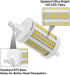R7S LED Bulb 78MM, 20W Dimmable J78 Flood Light, 150W Halogen T3 Replacement, Natural White 4000K, Pack of 2
