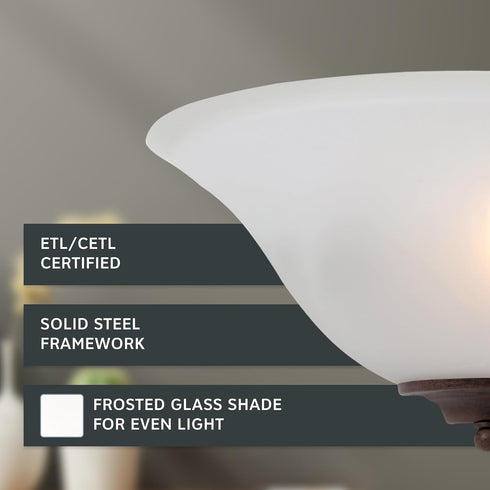 6020-AST 13 Designers Fountain Wall Sconce, in , White