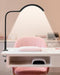 Professional Half Moon LED Desk Light for Nail Techs & Artists Flexible