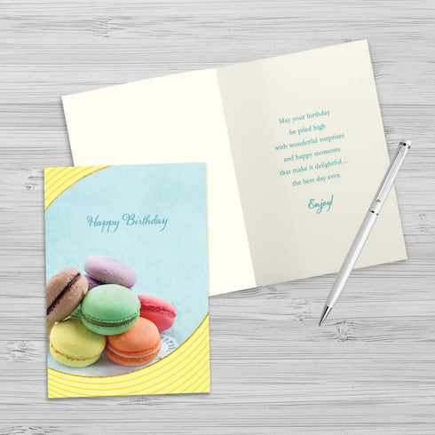 Designer Greetings Assorted All Occasion Cards, 12 Foiled and Embossed Cards for Various Events