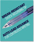 uni-ball CHROMA Mechanical Pencil, 0.7mm, HB #2, Red Barrel, 12 Count