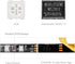 WS2811 5050SMD 60LED/m 20Pixels/m 300LED 100Pixels 16.4FT DC12V IP65 BTF-LIGHTING Addressable LED Strip Ultra Bright