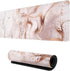 Rose Gold Marble XL Mouse Pad for Women and Girls, Cute Gaming Desk Mat, 31.5 X 11.8 Inch