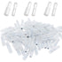 50 Pcs Bullet Connectors, Quick Connect & Disconnect Electric Terminals, Nylon Fully Insulated Female & Male Crimp