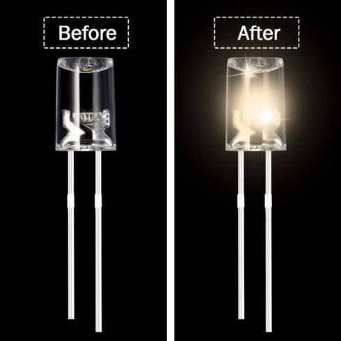 120 5mm Bulb Set Bulb Mudder Pcs Valentine LED String Light Replacement Energy Efficient Christmas LED Wire Light