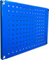 Metal Pegboard 12-Inch Tall x 16-Inch Wide Heavy Duty Wall Organizer for Garage Tool Storage, 4pcs Blue