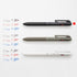 Pentel BXAC35A Tri-Color Ballpoint Pen - 0.5mm - Calme - Black