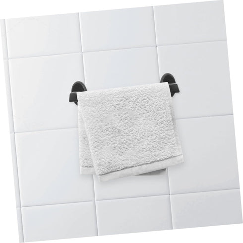Ciieeo Wall Mounted Slipper Holder No Punching Shoe Rack for Bathroom Towel Bar Space Saving Organizer for Shoes