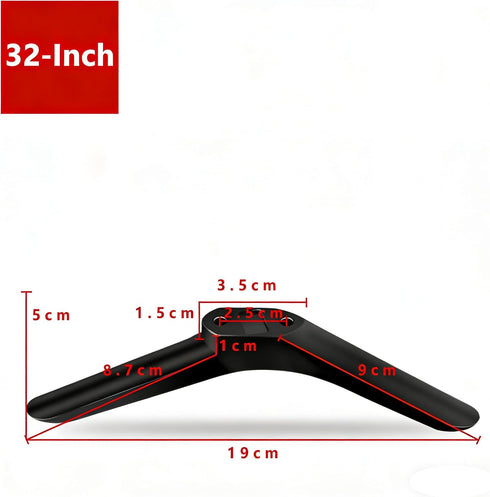 32Inch NUOBESTY Universal TV Stand Legs Replacement for TV, TV Feet with Screws Smart Televison Base Stand Legs