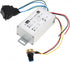 DC Motor Speed Controller Module, 20A 1200W Brush Motor Driver, PWM Monitor Dimmer with Switch and Knob, DC 9V-60V