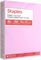 Staples Pastel Copy Paper 8.5 x 11 Inch Lilac Color Sheets for