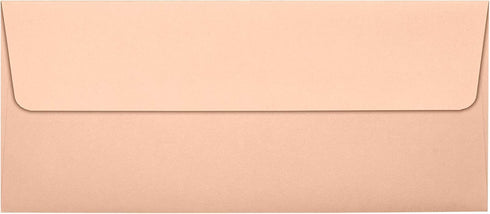 LUXPaper #10 Business Envelopes, Peel & Press, 4 1/8" x 9 1/2", Blush Pink, 50 Qty