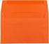 JAM PAPER A7 Colored Invitation Envelopes - 5 1/4 x 7 1/4 - Orange Recycled, 100/Pack