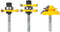 MNA Tongue and Groove Router Bits Set & 45 Degree Lock Miter