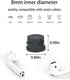 6PC 360 Rotatable Spring Cable Management, Cord Organizer Holder for Desk, Strong Adhesive Cable Clips Desk