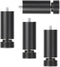 Tophacker Aluminium Reinforced Support Legs, 4 Pieces Furniture Sofa Legs, Cabinet Legs Adjustable