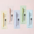 Kaco Mechanical Pencil Set, 5 Cute Pastel Pencils 0.5mm with 5 Tube HB Lead Refills in Mixed Colors