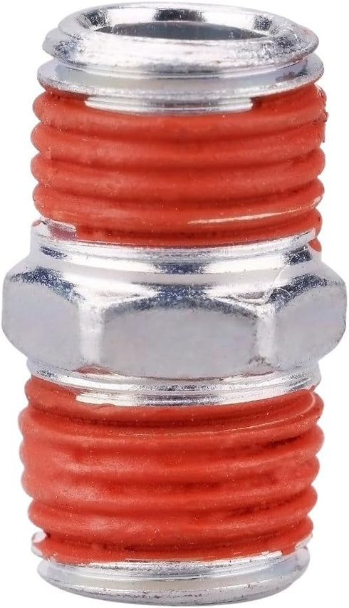 WYNNsky Air Tool Coupler and Plug Kit, 1/4 Inch NPT Fittings, 7 Piece with Storage Case