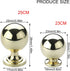 Ywmsfl 6Pcs Furniture Decorative Handle Modern Zincs Alloy Dressers Knob Round Ball Bedside Cabinet Pull Easy
