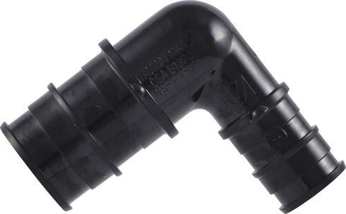 SharkBite 1/2 Inch x 3/4 Inch Expansion 90 Degree Reducing Elbow for PEX-A Pipe, Pack of 5, Plastic Plumbing Fittings, Poly Elbow Coupling for PEX-A Tubing, UA274A5 by SharkBite