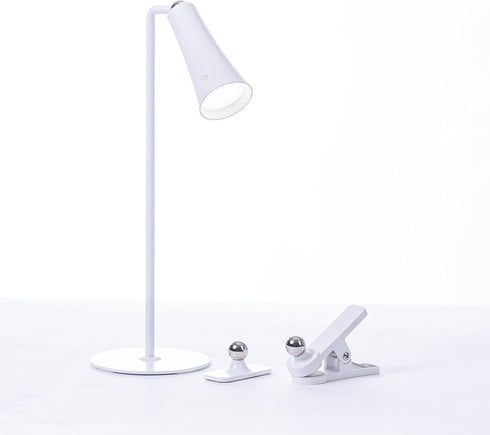 LYTUP 4-in-1 4-Level 270 Flute Lamp - Rechargeable LED Desk, Wall, Clamp Lamp & Flashlight with Magnetic Base