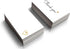 RXBC2011 100 Little Thank You Cards with Gold Heart Design, Bulk Thank You Notes for All Occasions (3.5 x 2 Inch)