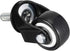 GXYY 1.5 Inch Swivel Caster Wheels PU, 360 Degree Threaded Stem, 330lb Capacity, Pack of 4