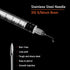 1ml Syringe with Needle, Syringes 1cc 31G 5/16 Inch, Individually Wrapped, Pack of 100