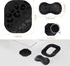 Black Leopard Ergonomic Wrist Rest Pad + Cute Mouse Pad + Cup Coaster, Memory Foam with Non-slip Base 3Pcs MousePad Desktop Supply Set Combo for Laptop, Computer, Gaming & Office