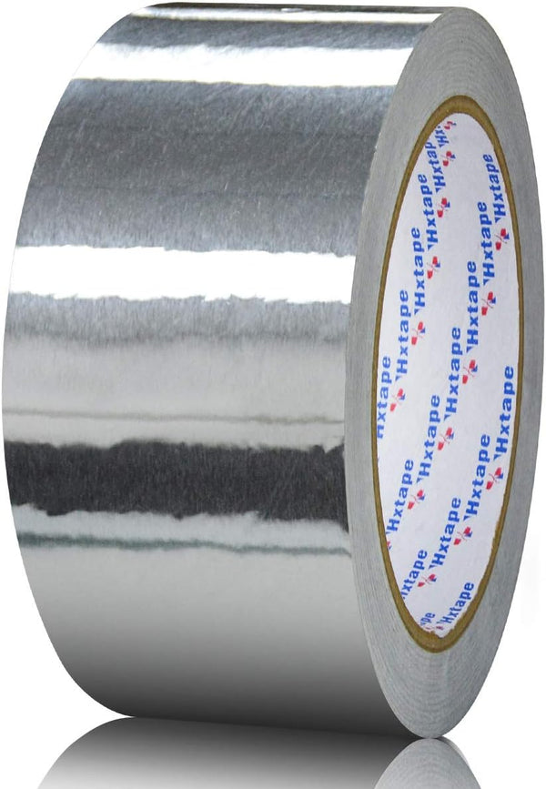 HVAC Aluminum Tape, 4mil 2 in x 66ft Foil Tape for Ductwork and Metal Repair Insulation (Silver)