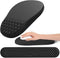 Hasinart Ergonomic Mouse Pad and Keyboard Wrist Rest with Massage Design, Space-Saving Mouse