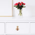 Closet, Furniture Hardware Cabinet Pull Handle, Single Hole Metal Drawer Knob for Dresser, Cupboard, Vintage Style