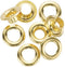 General Tools 1261-2 Rustproof Solid Brass Grommet Refill, 3/8-Inch, 24 Sets
