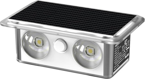TECKNET Solar Outdoor Up Down Lights, 8 Modes RGB Color Changing Wall
