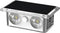TECKNET Solar Outdoor Up Down Lights, 8 Modes RGB Color Changing Wall
