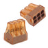 Wire Nut, Polycarbon Shell, Electroplated Copper Conductor, 10Pcs Push Wire Connector for Industrial Electrical