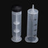 AKRAF 3 Pack 200ml Syringe for Scientific Labs, Refilling and Measuring