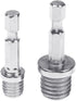 RDTGHY 2 M10 M14 Pcs Hex Socket Adapter Silver Conversion Rod Impact Power Drill Chuck Converter for Woodworking Drill