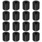 HARFINGTON 16pcs Rubber Spacer - 0.8 Inch OD, 0.24 Inch ID, 0.4 Inch Thick Neoprene Anti Vibration Pads for Home, Cars,