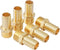 SUNGATOR Hose Barb Fittings, 5/8 Inch Barb to 1/2 Inch NPT Brass Air Hose Barb Fittings, 6 Pack Repair Fitting Kit