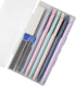 Cute Mechanical Pencils Set - 0.7 mm Triangular 6 Pencils with 4 Tubes Leads and 1 Eraser in Pastel Candy Colors