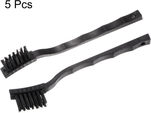 5pcs Anti-static Cleaning Brush Set, 16x30mm PV Plastic Conductive Bristles for PCB, Laptop, Keyboard
