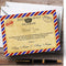 The Card Zoo Vintage Airmail Telegram Postcard Personalized Wedding Thank You Cards