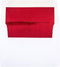 JAM PAPER A2 Foil Invitation Envelopes, 4 3/8 x 5 3/4, White with Red, 50/Pack
