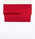 JAM PAPER A2 Foil Invitation Envelopes, 4 3/8 x 5 3/4, White with Red, 50/Pack