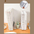 Muloo 4.33x4.21x3.74 Inches Bookends Support Desk Organizer Book Stopper Non-Skid for Book Shelves Office Home Library