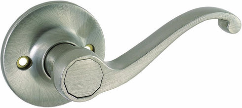 Design House 781815 Satin Nickel Scroll Door Lever, Dummy/Decorative