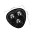 LIFKOME 8Pcs Black Stainless Steel Ball Bearing Universal Stick on Casters Mini Self Adhesive Caster Wheels for Storage